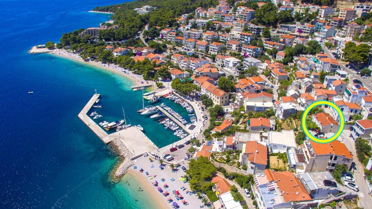 Villa Intrada Brela Bagian luar foto